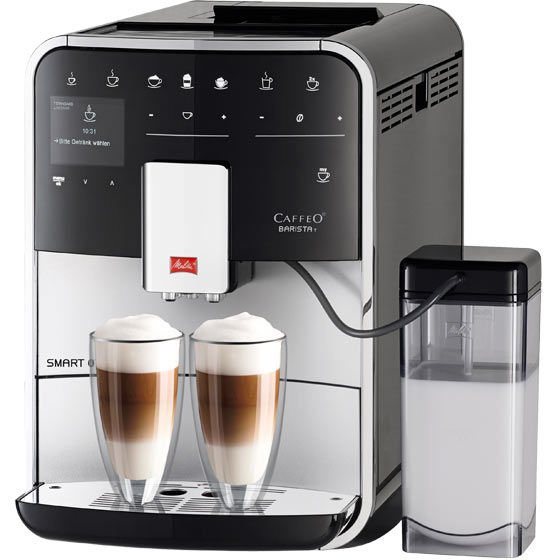 Ekspres do kawy Melitta F83/0-101 Caffeo Barista T Smart - srebrny + GRATIS 2KG KAWY