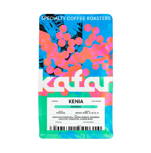 Kawa ziarnista Kafar Kenia Muranga Espresso 250g