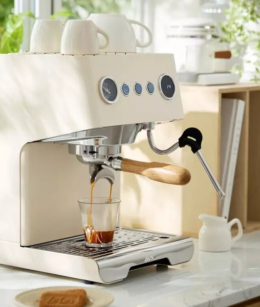 Ekspres do kawy AVX HERO PRO - Biały