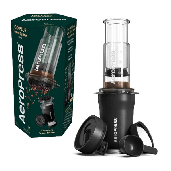 Zaparzacz do kawy AeroPress Go Plus - Czarny