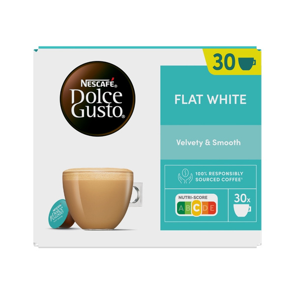 OUTLET - Kapsułki Nescafé Dolce Gusto Flat White 30 sztuk