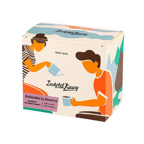 Drip Bag Instytut Kawy Kolumbia La Reserva 10x12g – NIEDOSTĘPNY