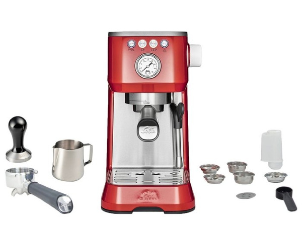 Ekspres do kawy Solis Barista Perfetta Plus Red SCH - NIEDOSTĘPNY