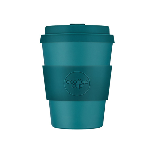 Kubek na wynos Ecoffee Cup Solid Colours Bay of Fires 350ml - Zielony - opinie w konesso.pl