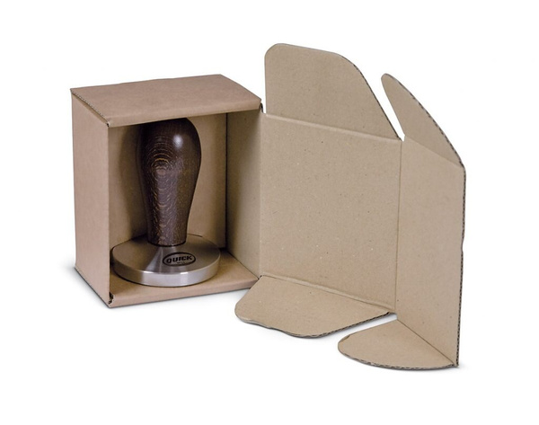 Tamper Quick Mill stalowy z drewnianą rączką 58 mm