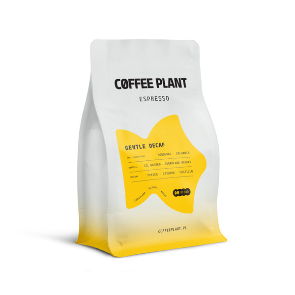 Kawa ziarnista COFFEE PLANT Gentle Decaf Espresso 250g