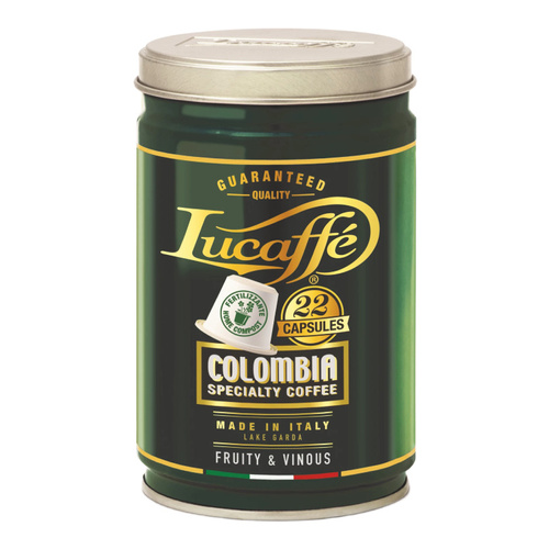 OUTLET - Kapsułki do Nespresso Lucaffe Colombia Specialty Coffee - 22 sztuki