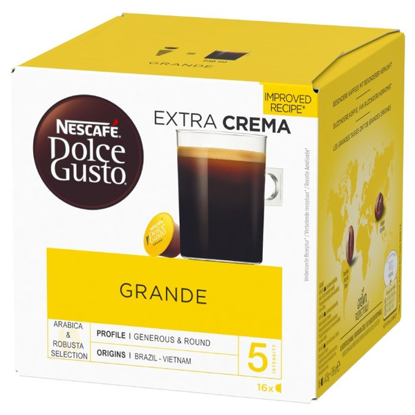 ZESTAW - Kapsułki Nescafé Dolce Gusto Grande 6x16 sztuk