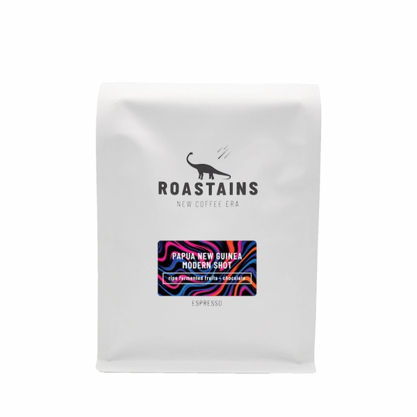 Kawa ziarnista Roastains Papua Nowa Gwinea Modern Shot ESPRESSO 250g – NIEDOSTĘPNY