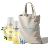 Zestaw Syrop SodaStream Kwiat Czarnego Bzu 2x440 ml - Bez Cukru + Torba