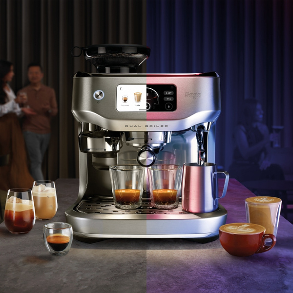 Ekspres do kawy Sage Oracle Dual Boiler SES995BSS - Srebrny