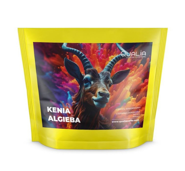 Kawa ziarnista Qualia Kenia Algieba FILTR 250g - NIEDOSTĘPNY