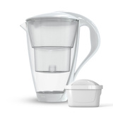Szklany dzbanek filtrujący Dafi Crystal LED 2.0 L Biały + 1 Filtr Unimax