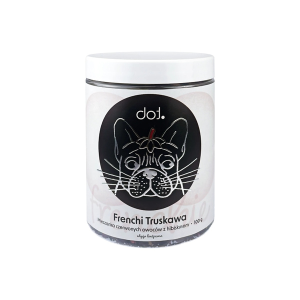 Herbata owocowa Dot. Frenchi Truskawka 100g