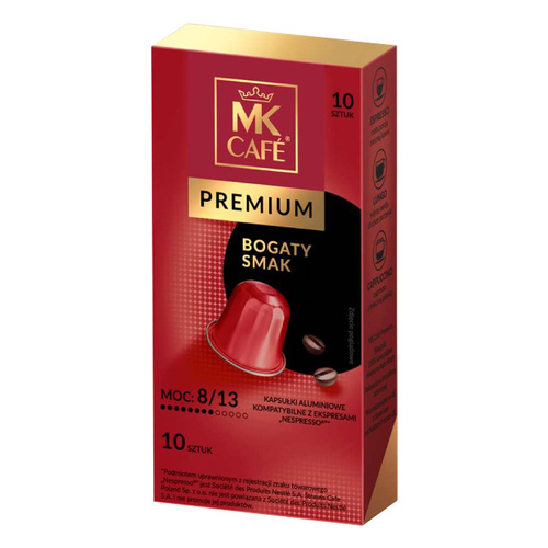 OUTLET - Kapsułki do Nespresso MK Cafe Premium 10 sztuk