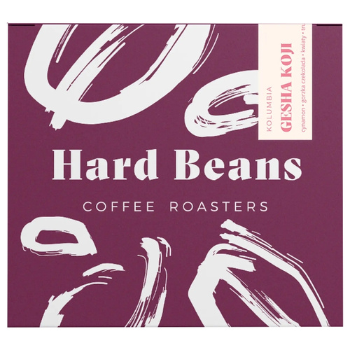 Kawa ziarnista Hard Beans Kolumbia Gesha Koji 200g – NIEDOSTĘPNY
