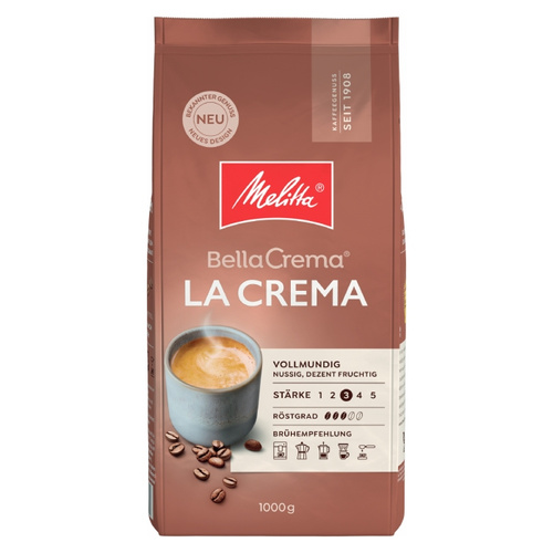 Kawa ziarnista Melitta BellaCrema LaCrema 1kg