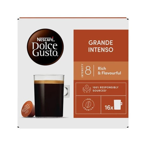 OUTLET - Kapsułki Nescafé Dolce Gusto Grande Intenso 16 sztuk