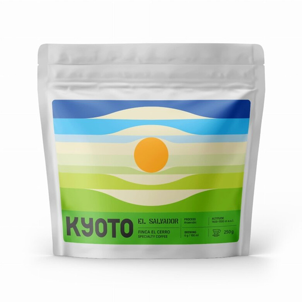 Kawa ziarnista Kyoto Salvador Finca El Cerro 250g – NIEDOSTĘPNY