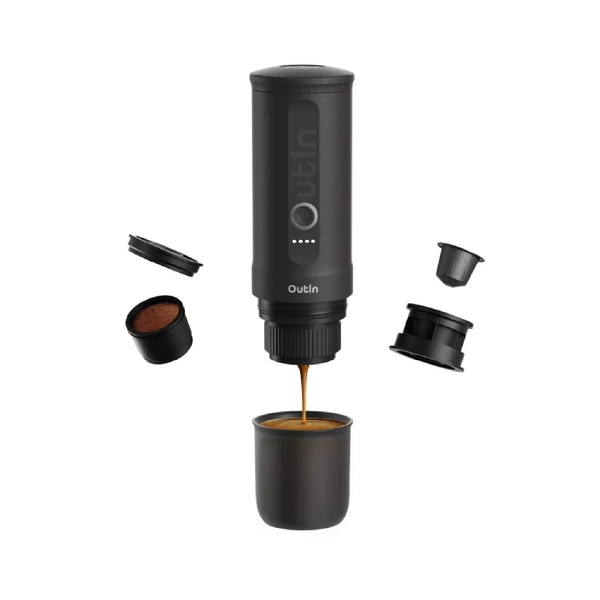 Zaparzacz do kawy OutIn Nano Space Grey - Szary