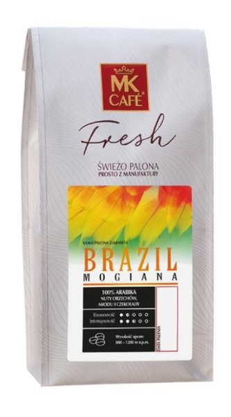 Kawa ziarnista MK Cafe Fresh Brazil Mogiana 2x1kg - NIEDOSTĘPNY 