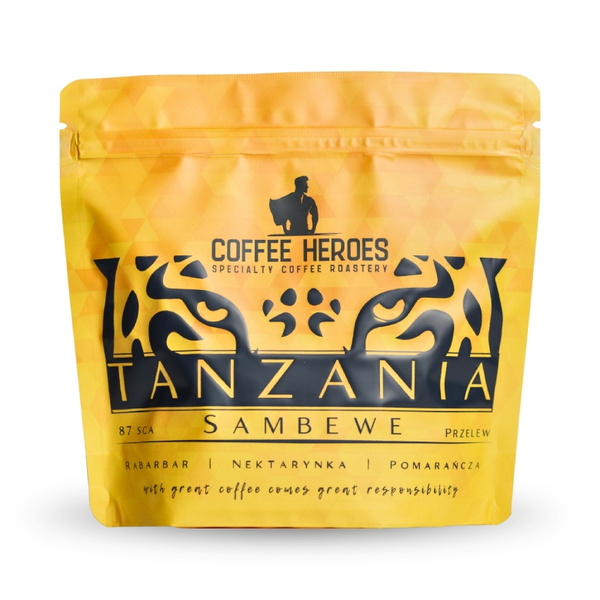 Kawa ziarnista Coffee Heroes Tanzania Sambewe 250g – NIEDOSTĘPNY