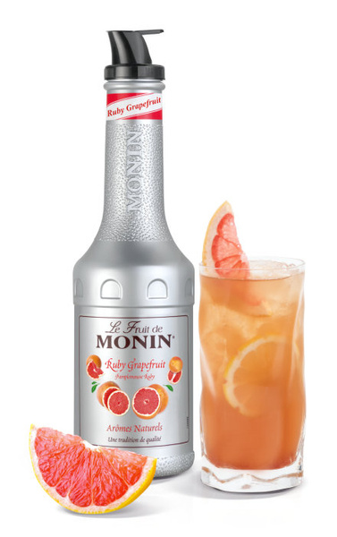 Puree RUBY GRAPEFRUIT MONIN 1 L - Rubinowy grejpfrut