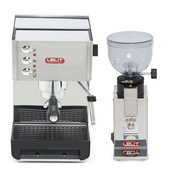 ZESTAW Ekspres do kawy Lelit Anna PL41E + Młynek do kawy Lelit Fred PL043M