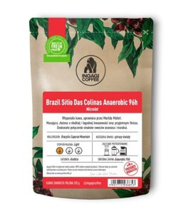 Kawa ziarnista Ingagi Coffee Brazil Sítio Das Colinas Anaerobic 96h 250g – NIEDOSTĘPNY