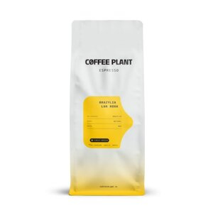 Kawa ziarnista COFFEE PLANT Brazylia Lua Roxa 1kg - opinie w konesso.pl