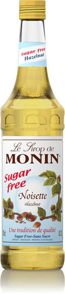 OUTLET - Syrop HAZELNUT SUGAR FREE MONIN 0,7 L