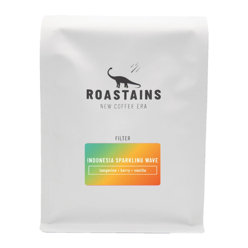 Kawa ziarnista Roastains Indonezja Sparkling Wave 250g