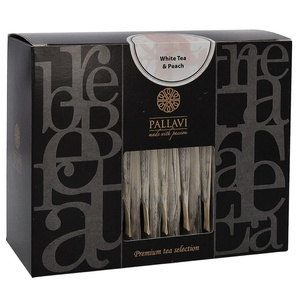 Herbata biała Pallavi White&Peach 25x4g - opinie w konesso.pl