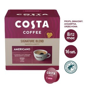 Kawa w kapsułkach Costa Coffee Signature Blend Americano kompatybilna z Dolce Gusto®* - 16 szt. - NIEDOSTĘPNY - opinie w konesso.pl