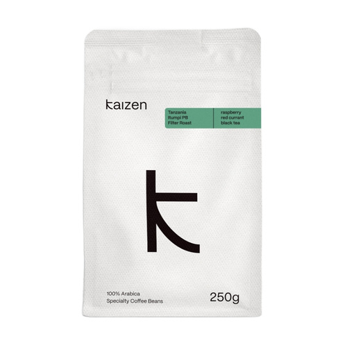 Kawa ziarnista Kaizen Coffee Tanzania Itumpi PB Filter 250g - opinie w konesso.pl