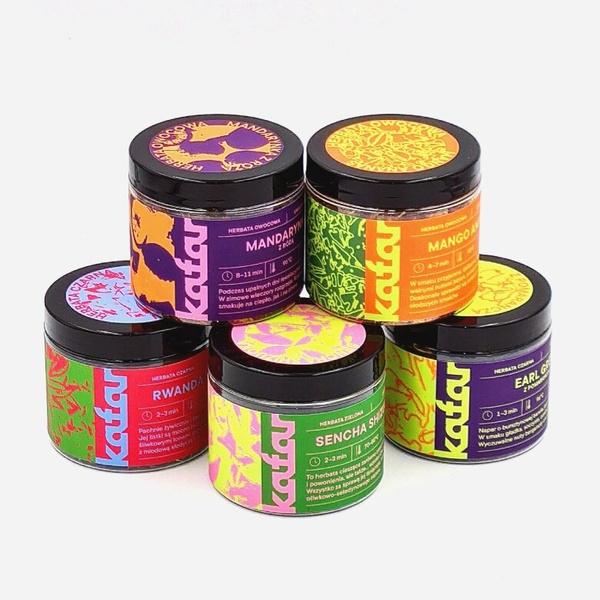 Herbata czarna Kafar Earl Grey z pomarańczą 50g