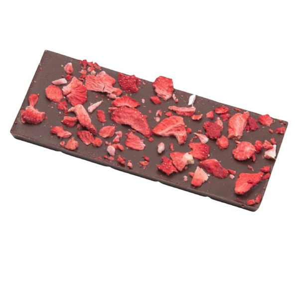 Czekolada deserowa bez cukru M.Pelczar Chocolatier z truskawkami 45g