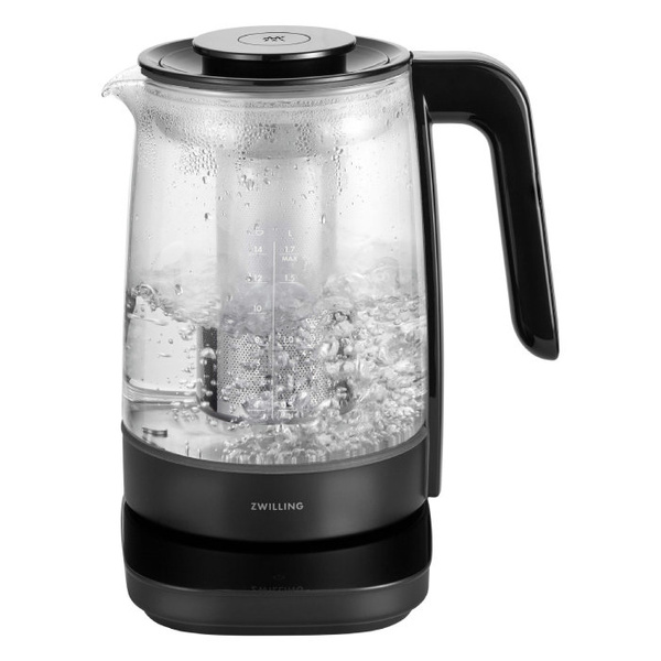 Czajnik elektryczny z wkładem do herbaty Zwilling Enfinigy - Czarny