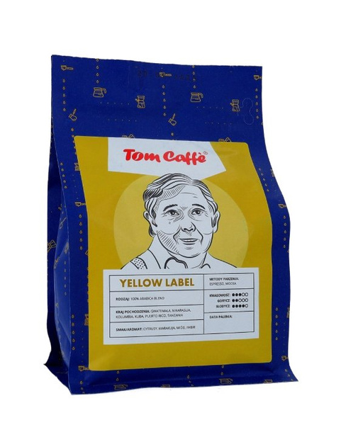 Kawa ziarnista Tom Caffe Yellow Label 250g