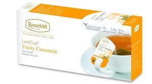Ziołowa herbata Ronnefeldt Leaf Cup Fruity Camomile 15x1,4g