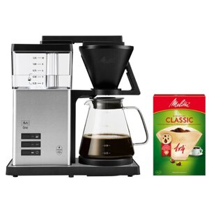 Ekspres przelewowy Melitta One 1031-01 - Stal nierdzewna + GRATIS FILTRY