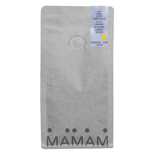 Kawa ziarnista MAMAM Peru Juver Santacruz Filtr 250g