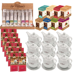 Zestaw restauracyjny Sir William's Tea
