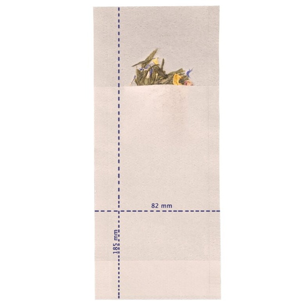 Filtry do herbaty Finum Teaflip Brown L 100szt. - Brązowe