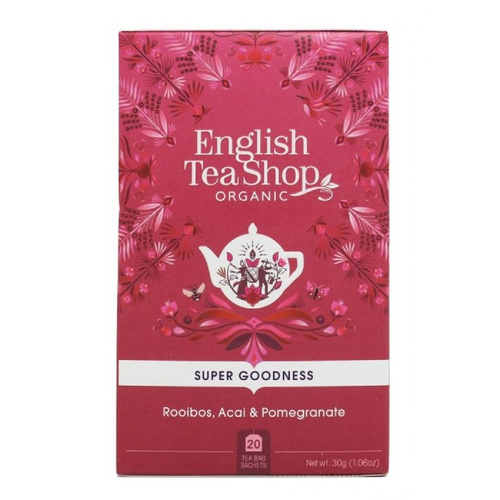 Ziołowa herbata English Tea Shop Rooibos Acai Pomegranate 20x1,5g
