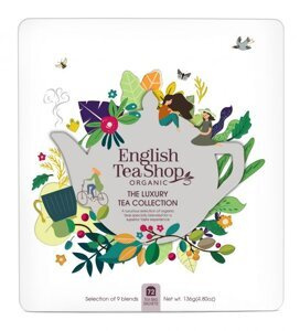 OUTLET - Herbaty English Tea Shop The Luxury Tea Collection – 72 saszetki w metalowej puszce