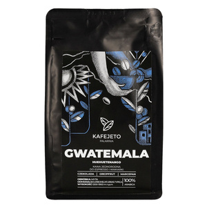 Kawa ziarnista Kafejeto Palarnia Gwatemala Huehuetenango ESPRESSO 250g - NIEDOSTĘPNY
