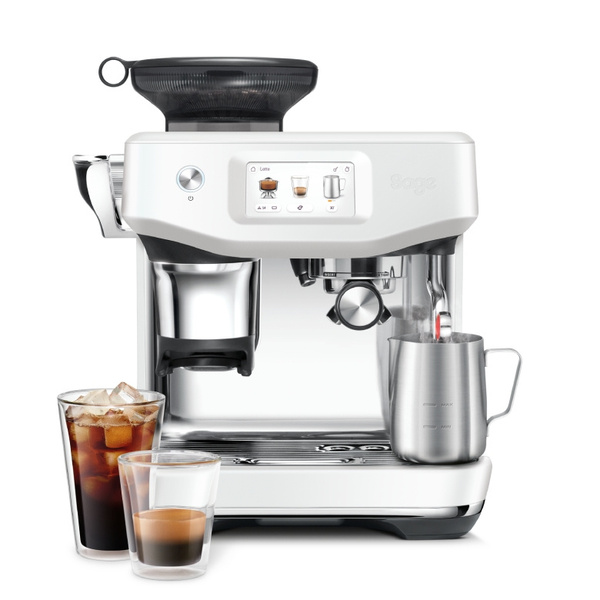 OUTLET 23548 - Ekspres do kawy Sage the Barista Touch™ Impress SES882SST - Biały