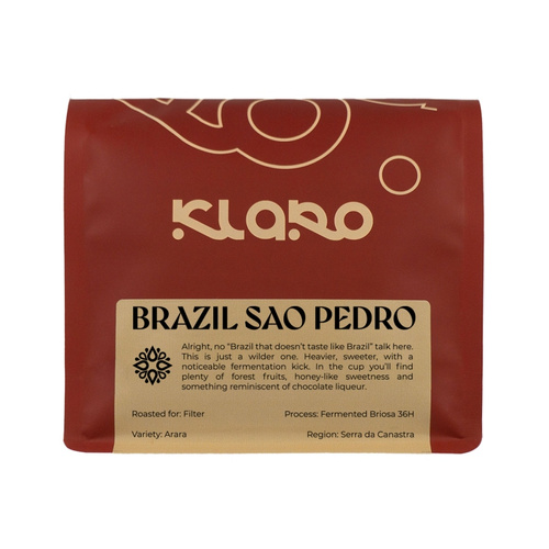 Kawa ziarnista Klaro Brazylia Sao Pedro Filtr 250g – NIEDOSTĘPNY
