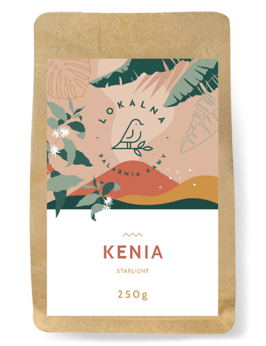 Kawa ziarnista Lokalna Palarnia Kawy Kenia Starlight 250g